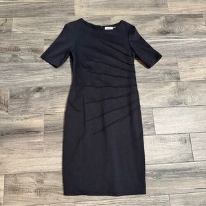 Calvin Klein Navy Midi Dress